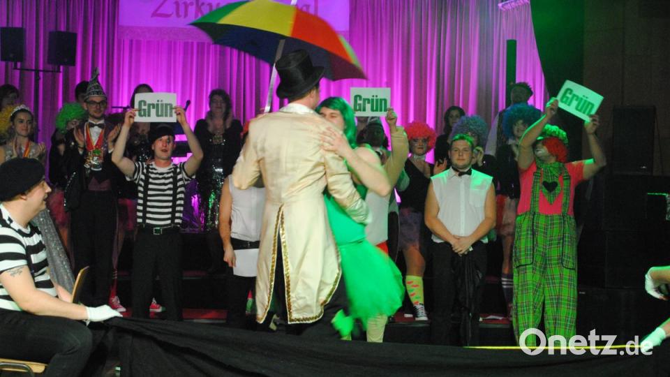 Ein buntes, rauschendes Fest feierten die Nordoberpfälzer Prinzenpaare in der Mehrzweckhalle in Floß Bild: gag