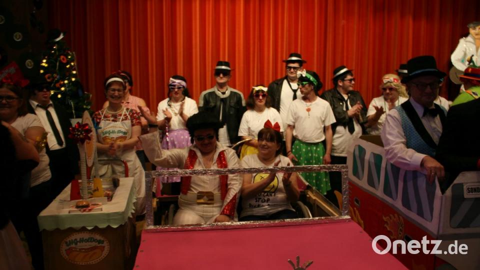 Faschingsball der Selbsthilfegruppe Behinderter und Nichtbehinderter im Landkreis Tirschenreuth. Bild: wro