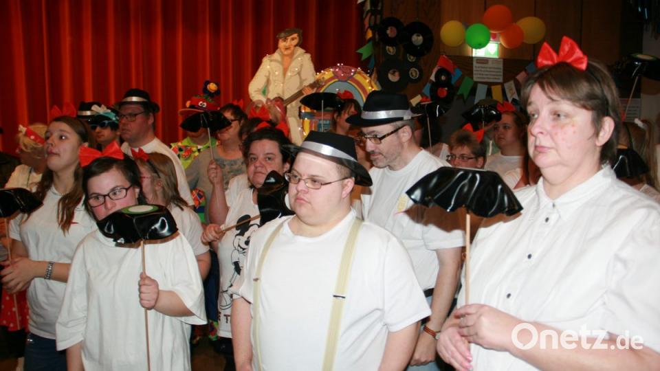 Faschingsball der Selbsthilfegruppe Behinderter und Nichtbehinderter im Landkreis Tirschenreuth. Bild: wro