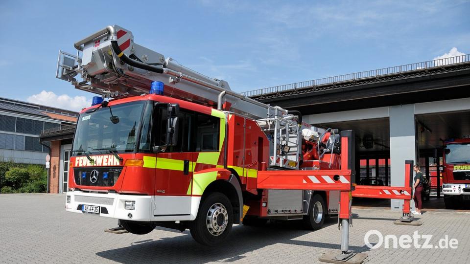 Der Teleskopgelenkmast TGM 32, Bronto Skylift(Fi), im Einsatz. Bild: Alexander Unger