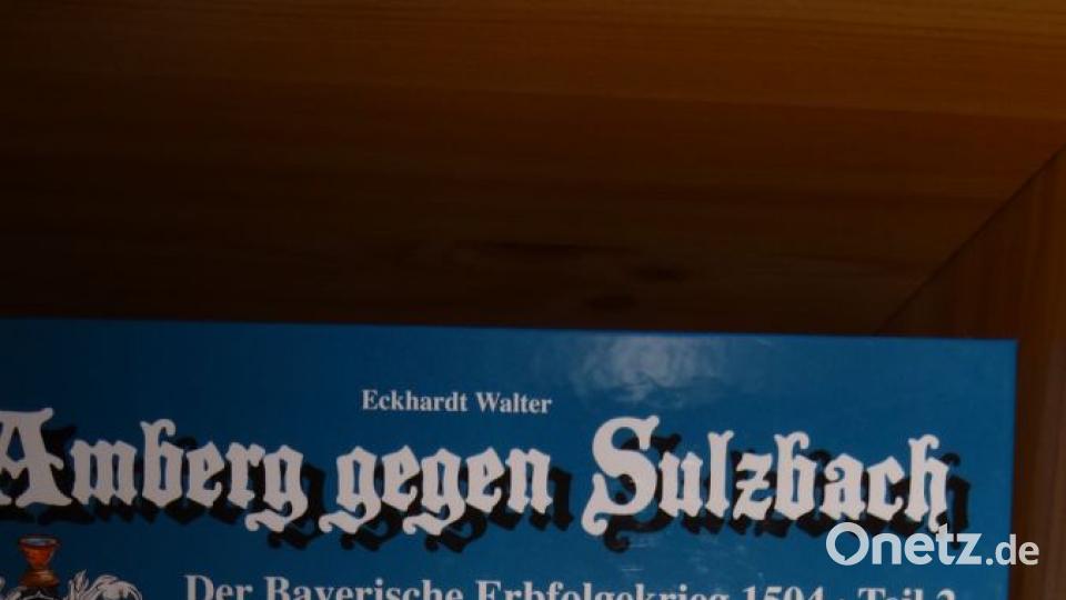 Amberg gegen Sulzbach. Der Bayerische Erbfolgekrieg im Comic, zusammengestellt von Eckhardt Walter Bild: hka