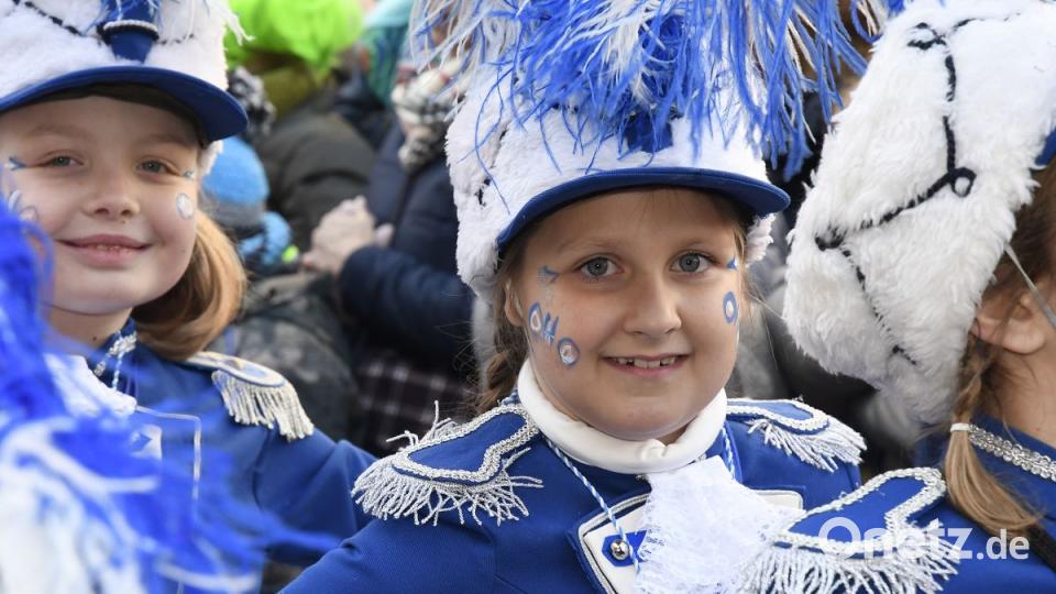Der Ostbayerische Faschingszug schlängelt sich durch Amberg Bild: Petra Hartl
