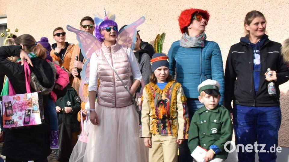 Faschingszug in Hütten Bild: rgr