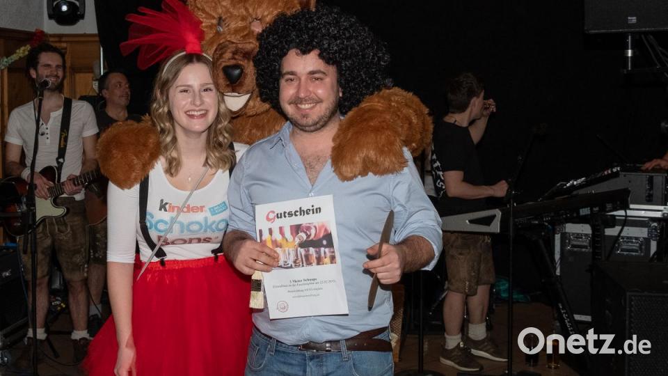 Bob Ross gewann den Kostümwettbewerb. Bild: chl
