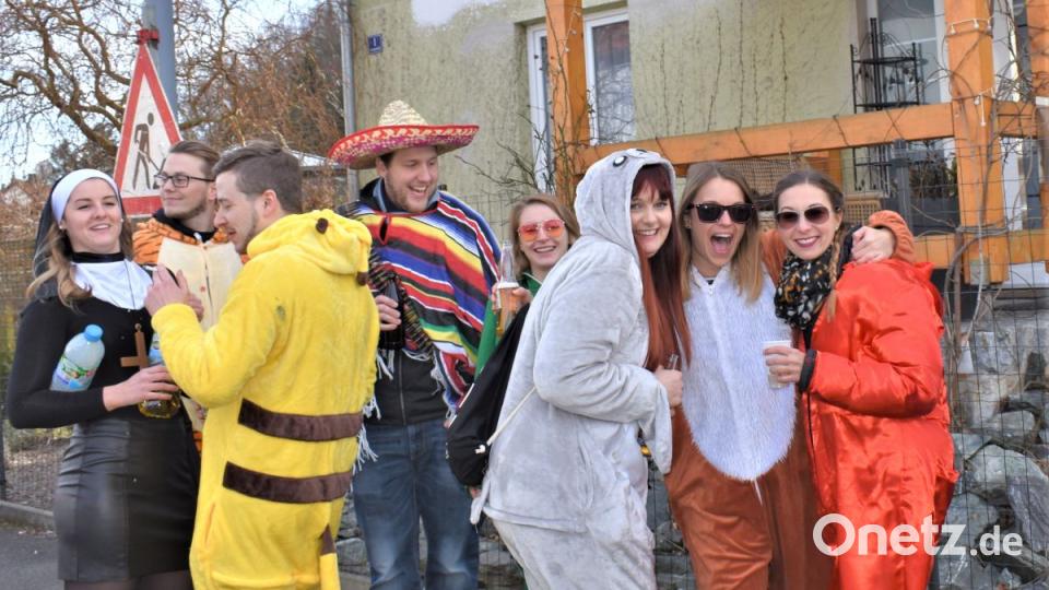 Faschingszug in Hütten Bild: rgr