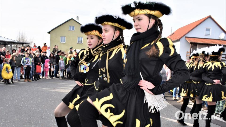 Faschingszug in Hütten Bild: rgr