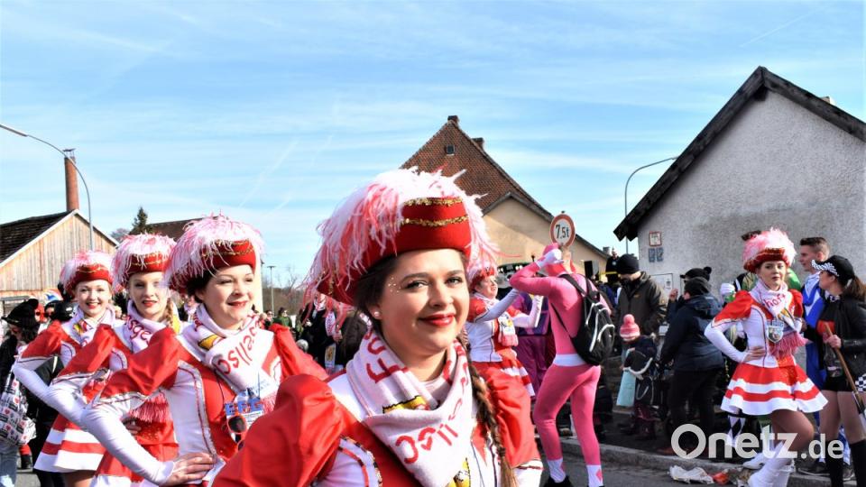 Faschingszug in Hütten Bild: rgr