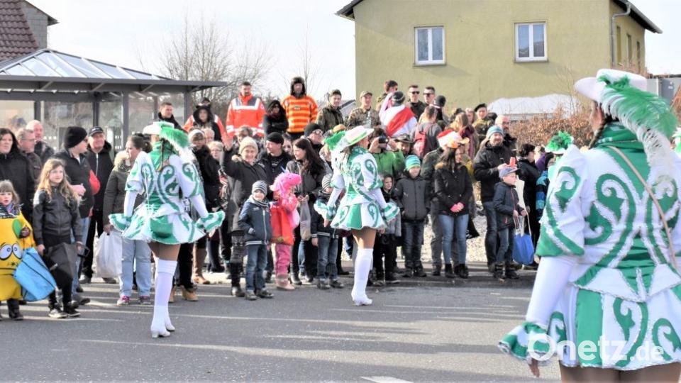 Faschingszug in Hütten Bild: rgr