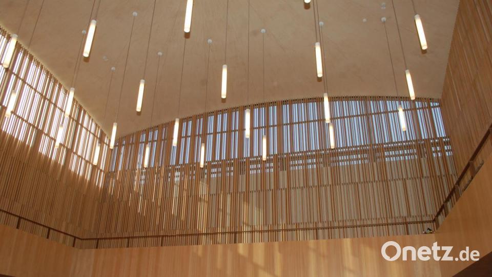 Ein Blickfänger ist die gewölbte Decke der Synagoge. Bild: gib