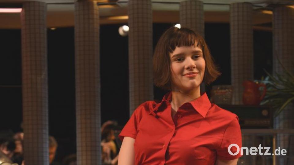 Sandra Leitner als Amélie. Bild: Tobias Schwarzmeier