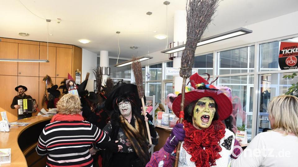 Hexentreiben in Amberg Bild: Petra Hartl