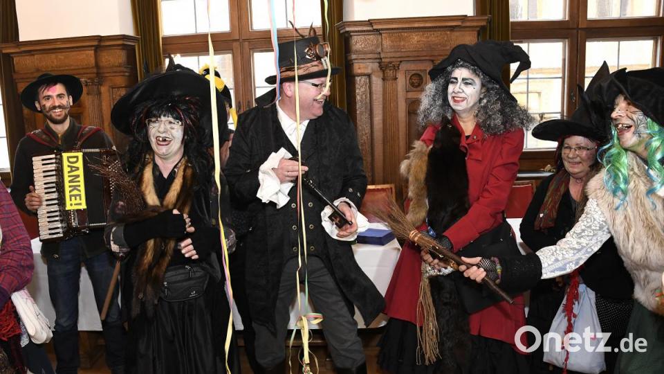 Hexentreiben in Amberg Bild: Petra Hartl