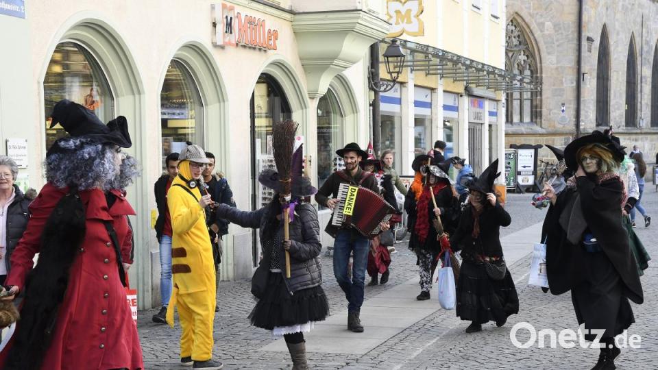 Hexentreiben in Amberg Bild: Petra Hartl