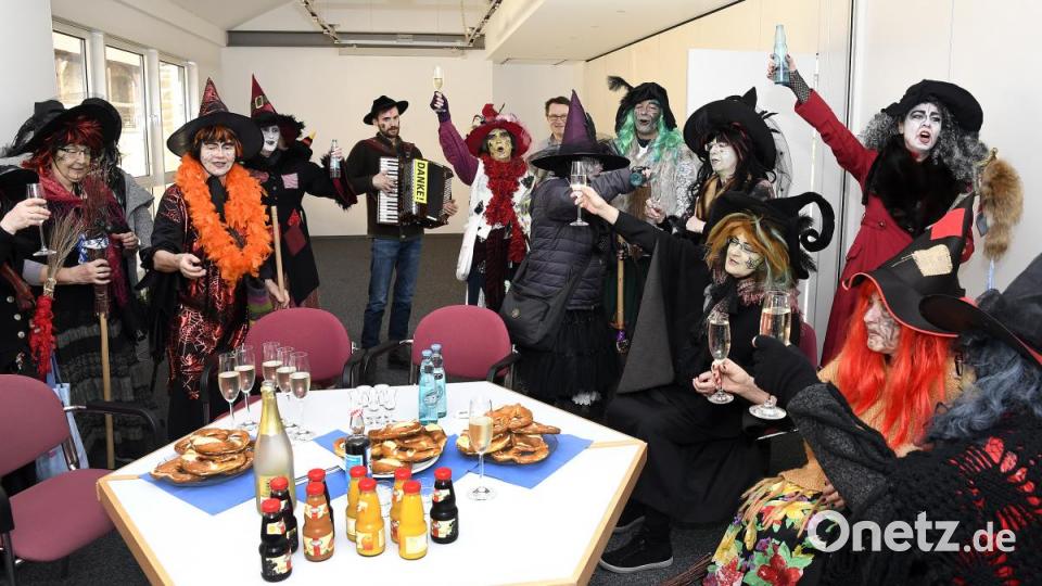 Hexentreiben in Amberg Bild: Petra Hartl