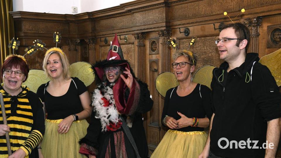 Hexentreiben in Amberg Bild: Petra Hartl