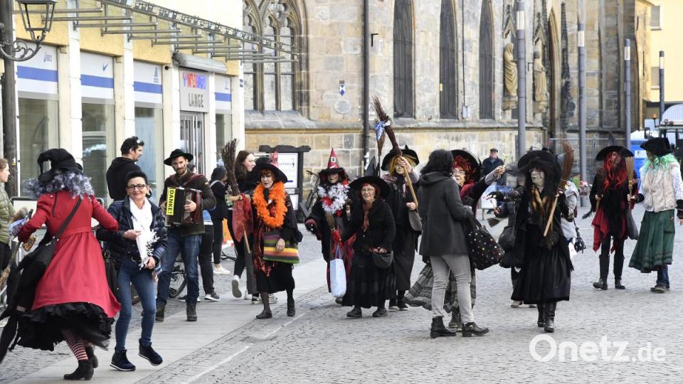 Hexentreiben in Amberg Bild: Petra Hartl