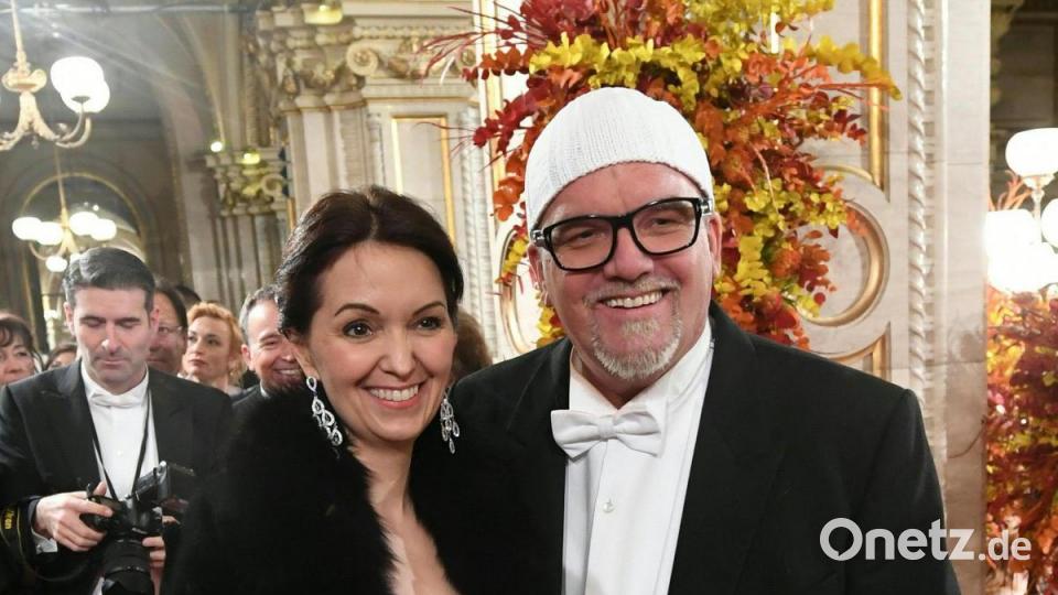 DJ Ötzi und seine Frau Sonja ließen sich den Wiener Opernball nicht entgehen. Foto: Helmut Fohringer/APA Bild: Helmut Fohringer