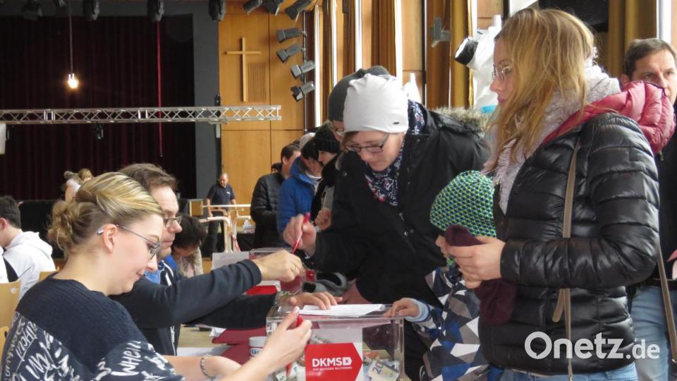 Nur noch die Daten abgeben, schon ist die Typisierung abgeschlossen. Bild: ubb