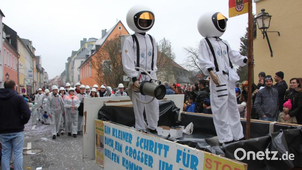 Die „Rawetzer Feuerwehr“ als Weltraum-Feuerwehr. Bild: kro