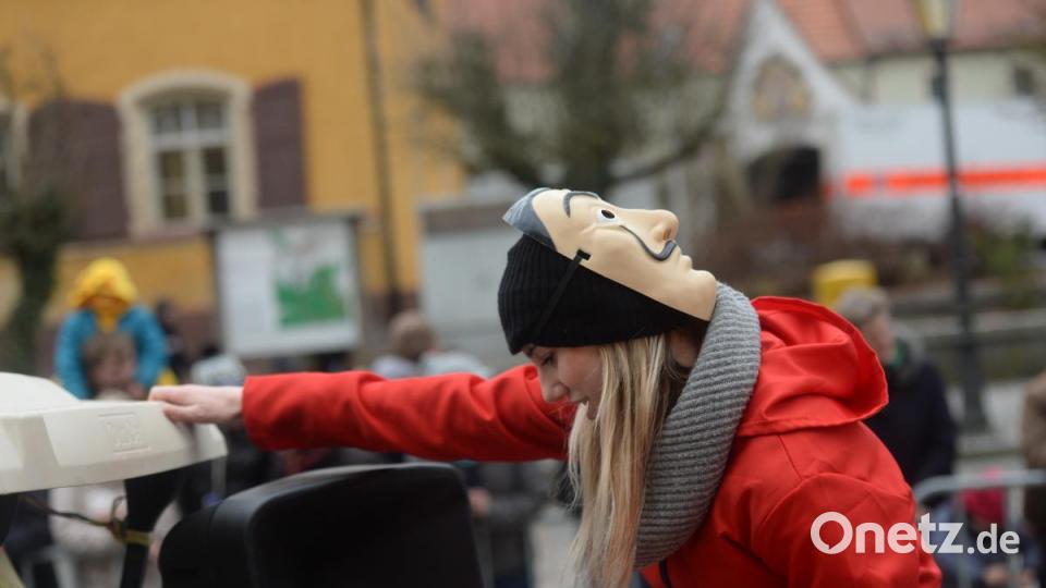 Gut festhalten. Bild: brü