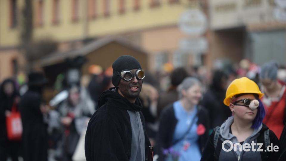 Schon ganz schwarz im Gesicht. Bild: brü