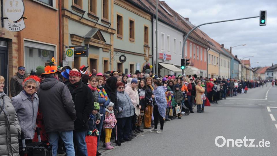 Es waren wieder viele Zuschauer nach Schnaittenbach gekommen. Bild: brü