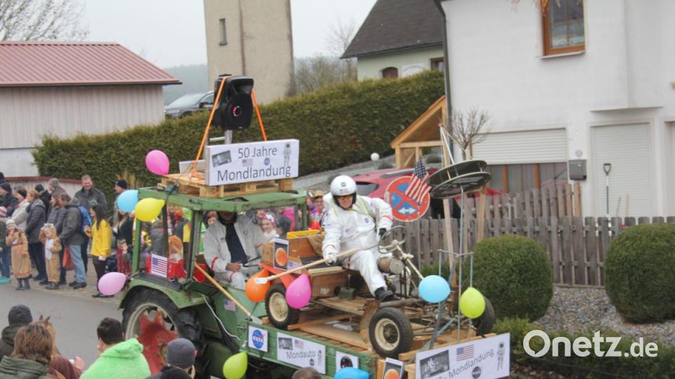 Die Mondlandung hat in dieser Faschingssaison eine neue Interpretation erfahren. Bild: frd