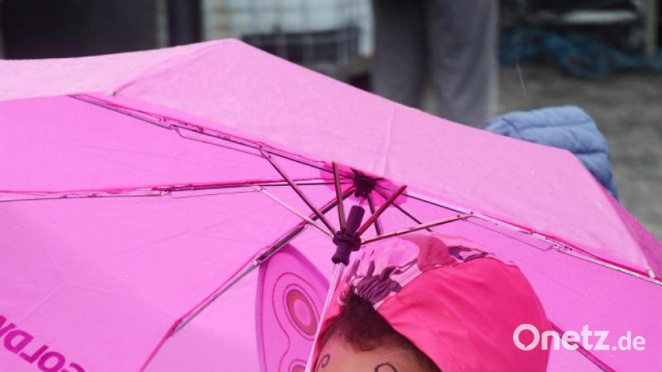 Auch unter den kleinsten Besuchern des Kinderkarnevals sind einige toll geschminkt und verkleidet. Bild: Gabi Schönberger