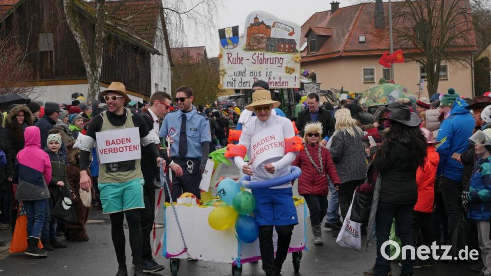Faschingszug Münchenreuth. Bild: tr