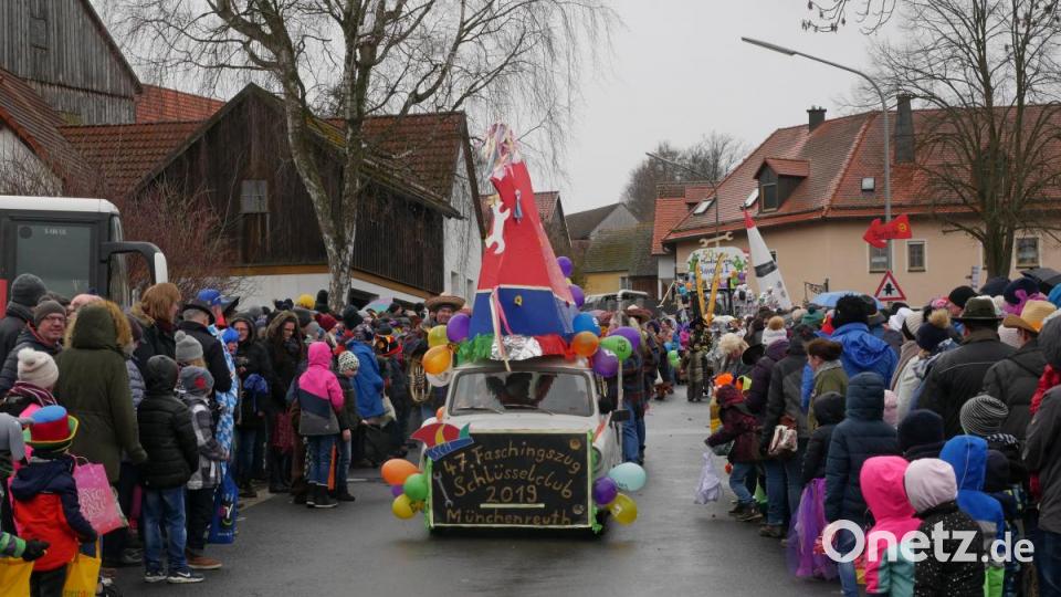 Faschingszug Münchenreuth. Bild: tr