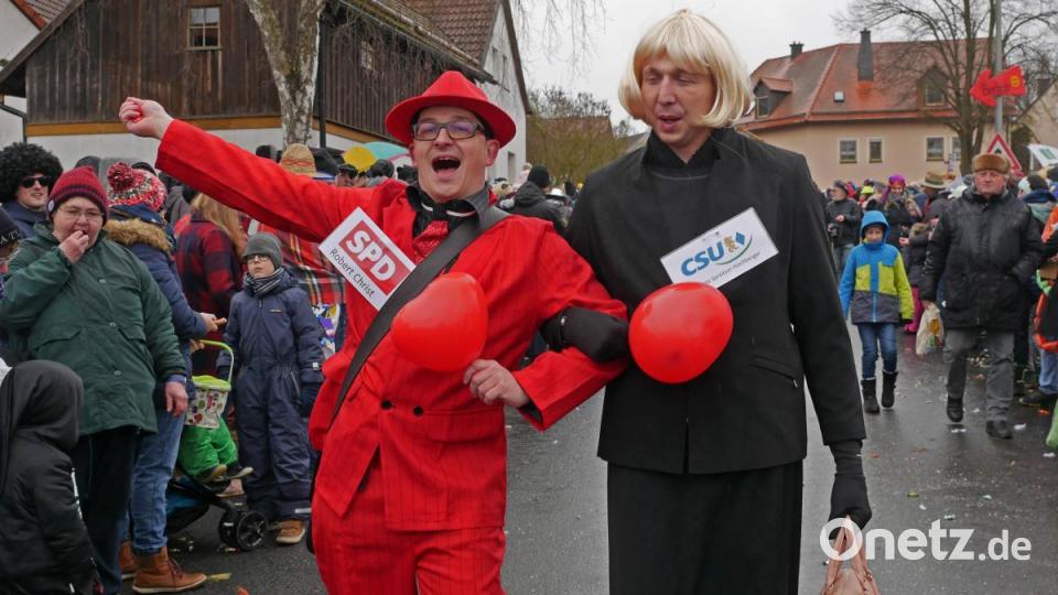Faschingszug Münchenreuth. Bild: tr