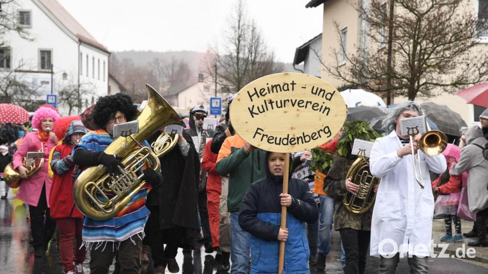 Faschingszug in Freudenberg Bild: Petra Hartl
