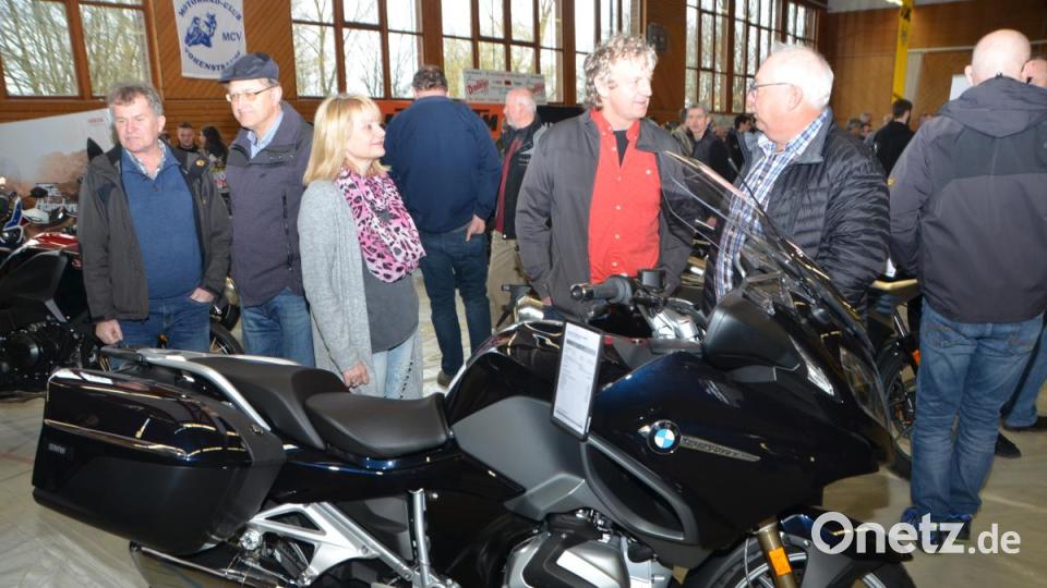 Die Motorradausstellung in der Dreifachturnhalles des Motorradclubs Vohenstrauß (MCV) war wieder ein Riesenerfolg. Bild: dob
