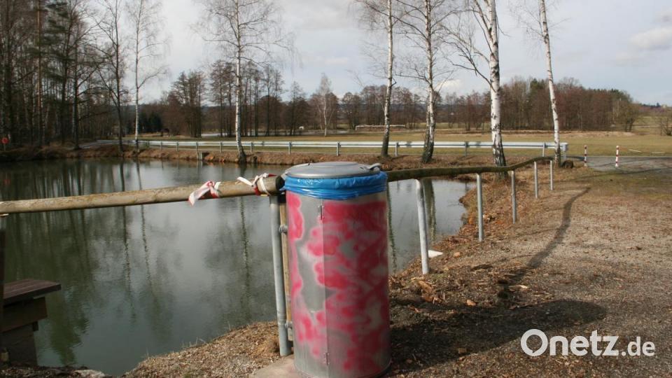 Ein weiteres Ziel der Spray-Attacke. Bild: wro