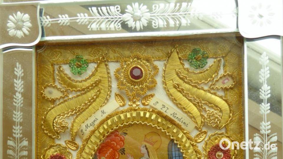 Kleine Kostbarkeiten sind ab 18. März im Steinstadl in Parkstein in der Ausstellung "Filigrane Klosterarbeiten" zu bewundern. Bild: fsb