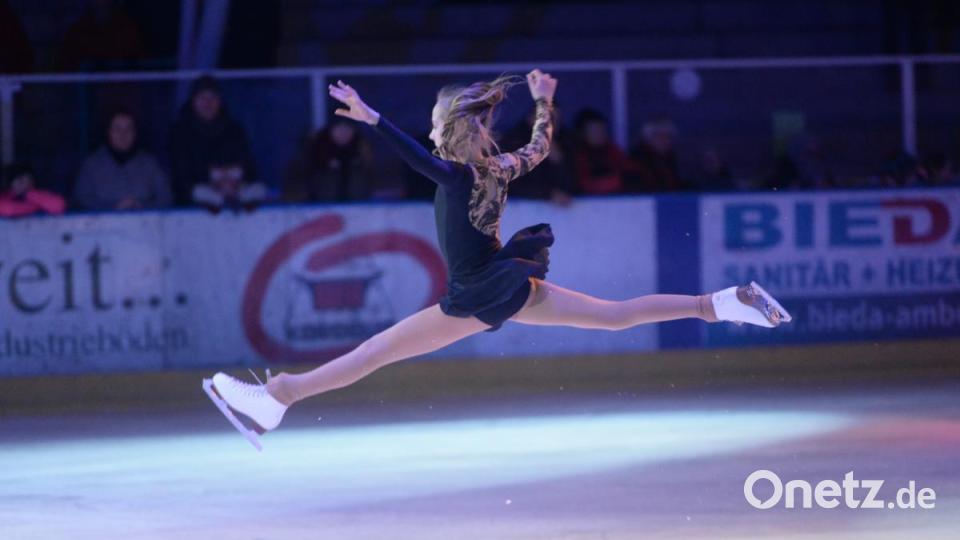 Sofia Feil bei ihrem Kür-Programm Bild: brü