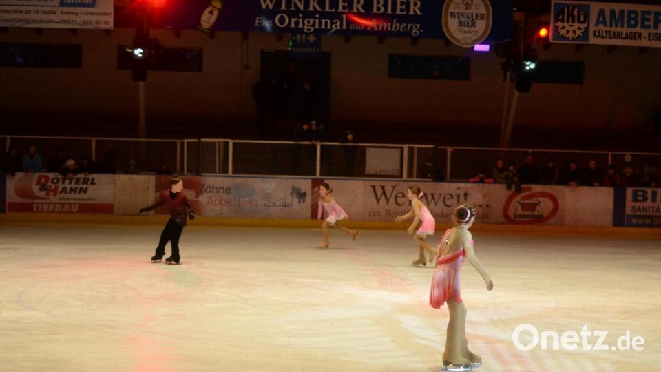 Kim, Christin, Zoe und Nico Purrer sind ebenfalls Schlittschuhläufer. Bild: brü