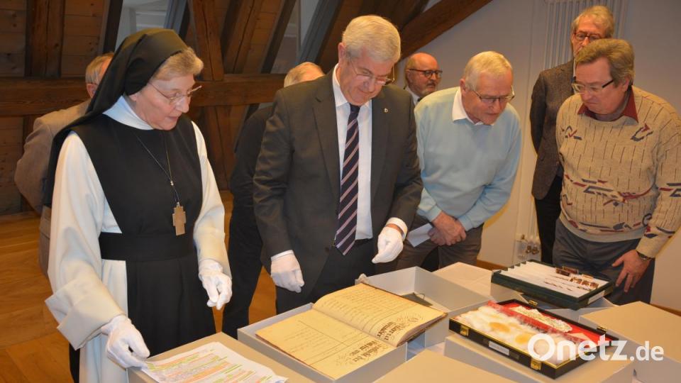 Spannende Einblicke in das Archiv des Klosters Waldsassen. Bild: jr