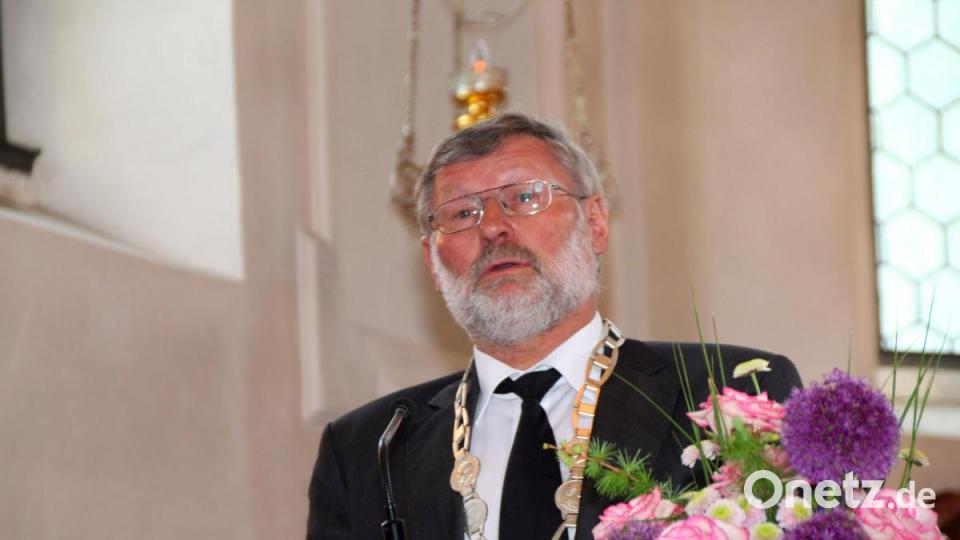 Der dienstälteste Bürgermeister im Landkreis hört 2020 auf. Seit 1994 ist Josef Schmidkonz Rathauschef in Mähring. Archivbild: wg