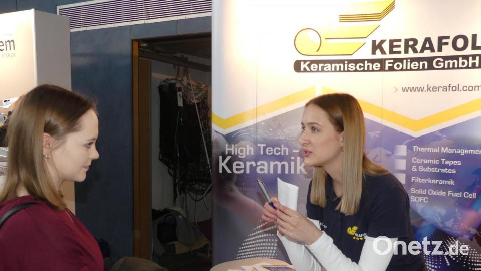 Auch kaufmännische Ausbildung wird bei Kerafol angeboten. Bild: rn
