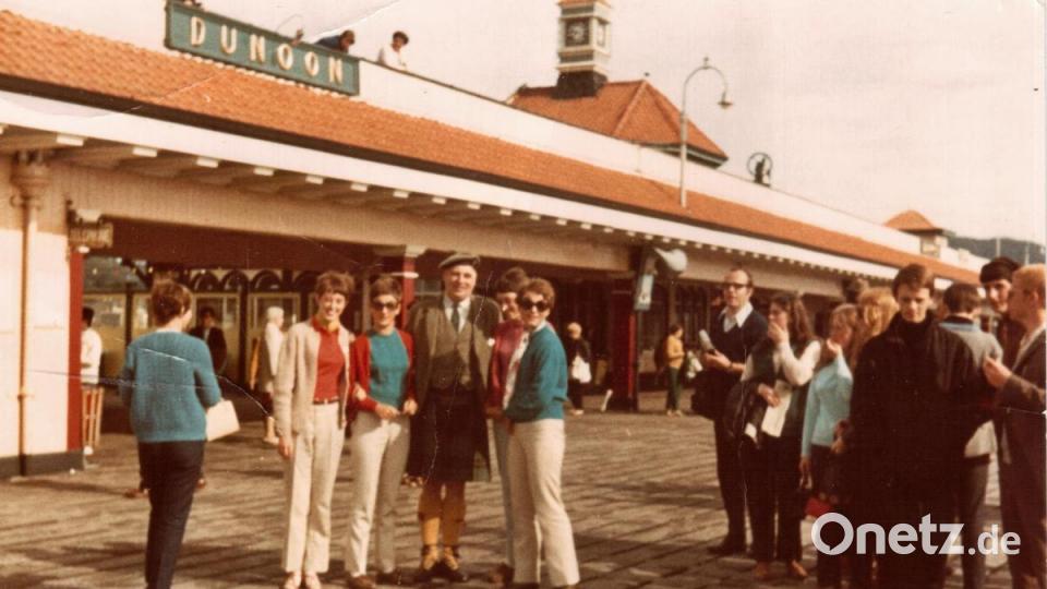 Die Mädels aus Vilseck in der schottischen Stadt Dunoon. Bild: rha