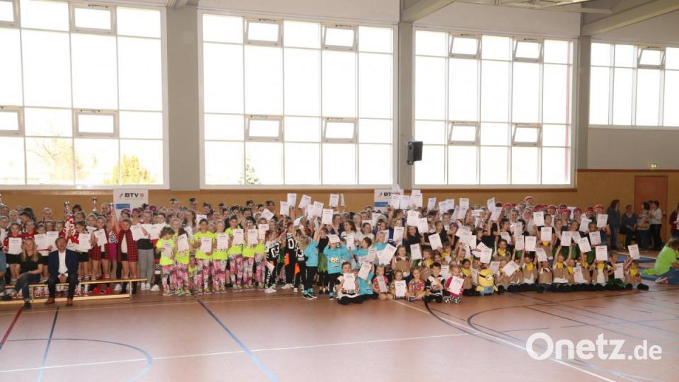 Tanzwettbewerb Showtime in der Erbendorfer Schulsporthalle Bild: rw