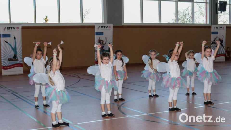 Beim Tanzwettbewerb &quot;Showtime&quot; in der Schulsporthalle Erbendorf traten am Samstag 29 Tanzgruppen an. Bild: rw