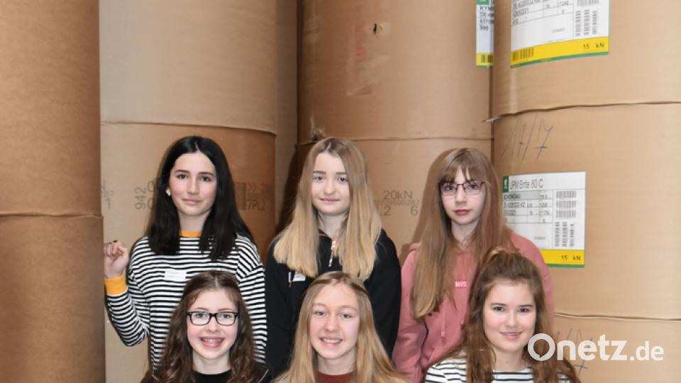 Girls Day im Weidener Druckzentrum Bild: Tobias Schwarzmeier