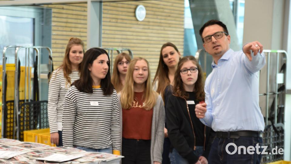 Girls Day im Weidener Druckzentrum Bild: Tobias Schwarzmeier