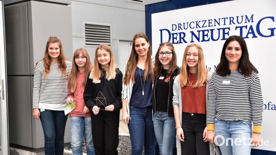 Girls Day im Weidener Druckzentrum Bild: Tobias Schwarzmeier