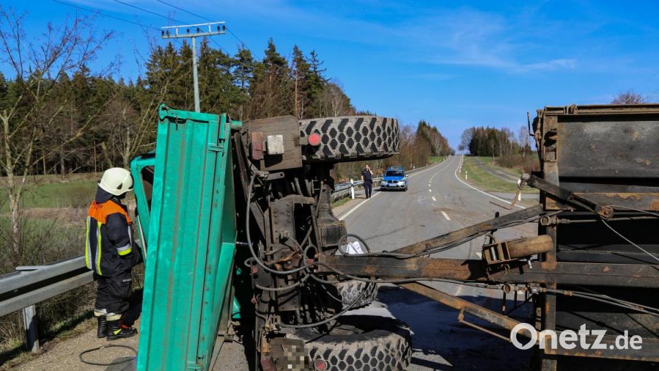 Unfall nahe Pirk. Bild: rw