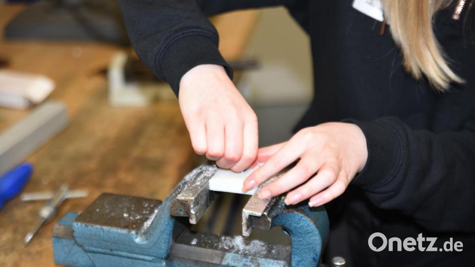 Girls Day im Weidener Druckzentrum Bild: Tobias Schwarzmeier