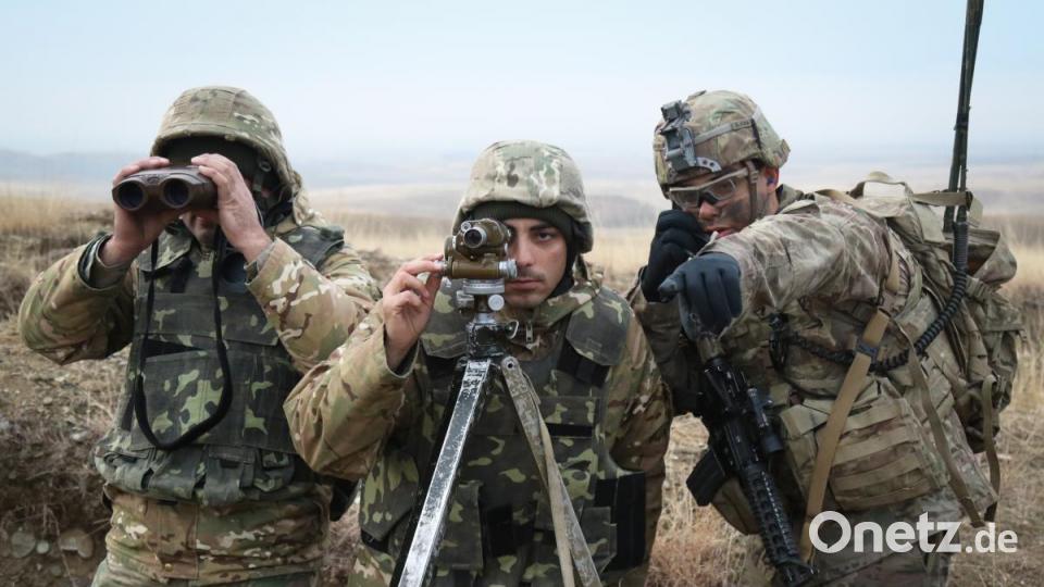 Übung in Grafenwöhr. Bild: (U.S. Army National Guard photo by Spc. Hannah Tarkelly, 382nd Public Affairs Detachment/ 1st ABCT, 1st CD/Released