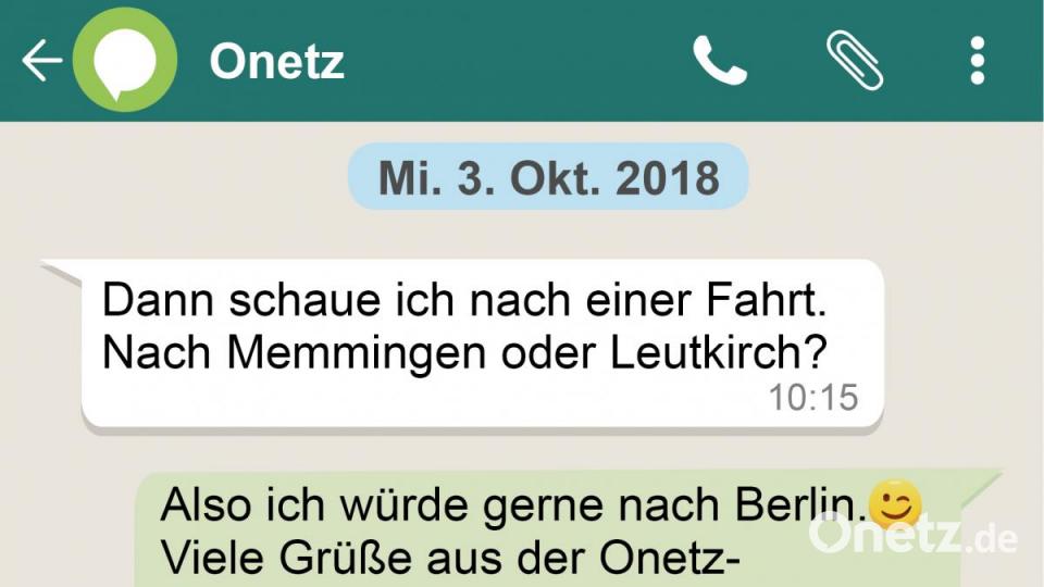 Immer wieder erreichen unsere Onetz-Redaktion Nachrichten per Whatsapp, die eigentlich für jemand anderen bestimmt sind. Bild: nt/az